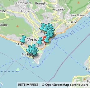 Mappa Via alle Fabbriche, 28922 Verbania VB, Italia (1.0935)