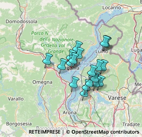 Mappa Via alle Fabbriche, 28922 Verbania VB, Italia (10.057)