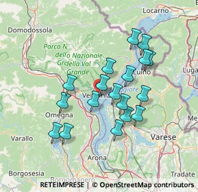 Mappa Via alle Fabbriche, 28922 Verbania VB, Italia (12.18278)