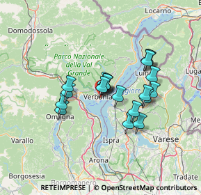 Mappa Via alle Fabbriche, 28922 Verbania VB, Italia (10.223)