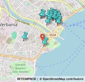 Mappa Via alle Fabbriche, 28922 Verbania VB, Italia (0.487)