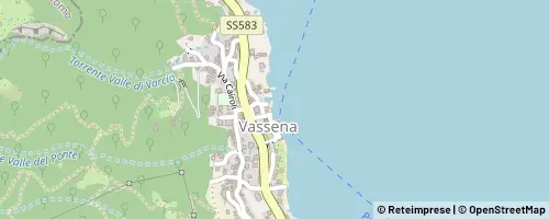 Mappa Oliveto Lario