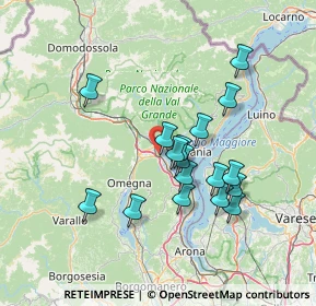 Mappa Via Caretto, 28831 Baveno VB, Italia (12.67412)