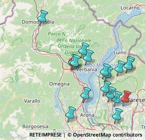 Mappa Via Caretto, 28831 Baveno VB, Italia (16.70235)