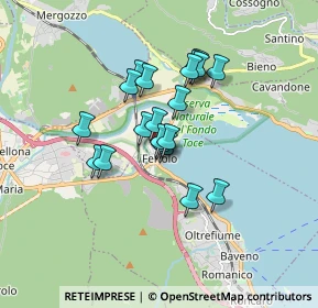 Mappa Via Caretto, 28831 Baveno VB, Italia (1.2475)