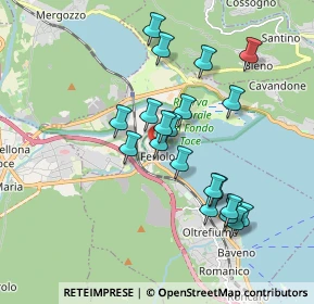Mappa Via Caretto, 28831 Baveno VB, Italia (1.645)