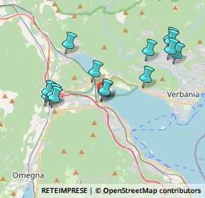 Mappa Via Caretto, 28831 Baveno VB, Italia (3.84786)