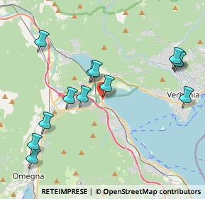 Mappa Via Caretto, 28831 Baveno VB, Italia (4.37154)