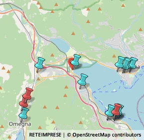 Mappa Via Caretto, 28831 Baveno VB, Italia (5.64563)