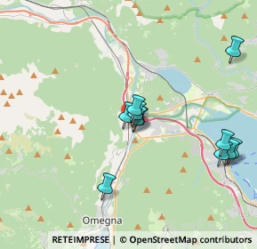 Mappa Via Realini, 28883 Gravellona Toce VB, Italia (3.50273)