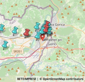 Mappa Via Cipriani Gian Lorenzo, 34170 Gorizia GO, Italia (2.4145)