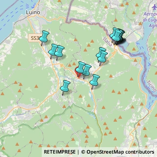 Mappa Via Baraggia, 21035 Cunardo VA, Italia (3.87176)