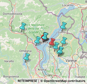 Mappa Via Ugo Sironi, 28921 Verbania VB, Italia (9.84667)