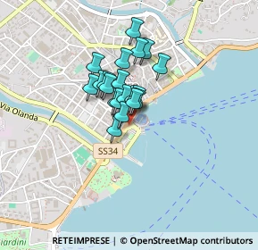 Mappa Via Ugo Sironi, 28921 Verbania VB, Italia (0.253)