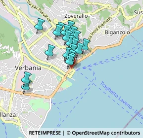 Mappa Via Ugo Sironi, 28921 Verbania VB, Italia (0.6465)