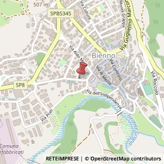 Mappa Via Artigiani, 4, 25040 Bienno, Brescia (Lombardia)