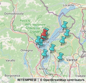 Mappa Via Volturno, 28921 Verbania VB, Italia (9.36364)