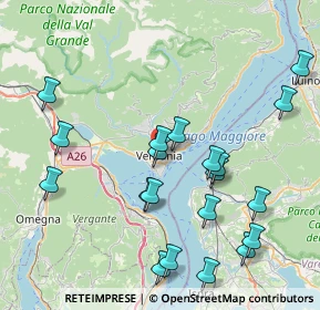 Mappa Via Volturno, 28921 Verbania VB, Italia (8.818)