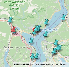 Mappa Via Volturno, 28921 Verbania VB, Italia (8.3105)