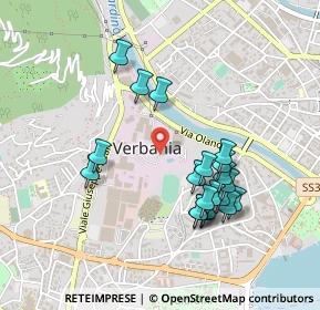 Mappa Via Volturno, 28921 Verbania VB, Italia (0.442)