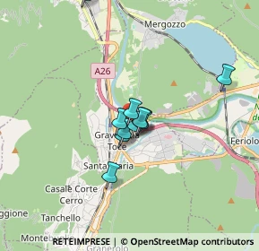 Mappa Parco Commerciale dei Laghi, 28883 Gravellona Toce VB, Italia (1.11455)