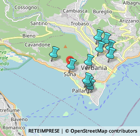 Mappa Via Grado, 28925 Verbania VB, Italia (1.53455)