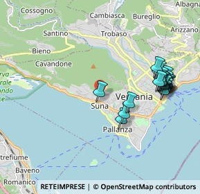 Mappa Via Grado, 28925 Verbania VB, Italia (2.075)