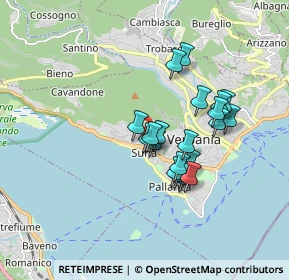 Mappa Via Grado, 28925 Verbania VB, Italia (1.373)