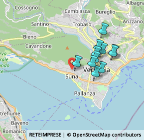 Mappa Via Grado, 28925 Verbania VB, Italia (1.44727)