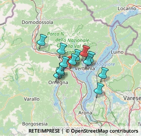 Mappa Via A. Arnold, 28831 Baveno VB, Italia (8.02077)