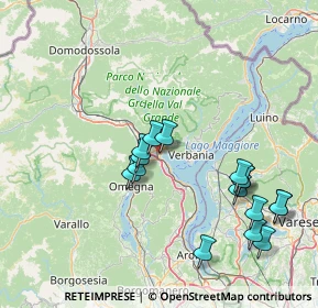 Mappa Via A. Arnold, 28831 Baveno VB, Italia (15.80063)