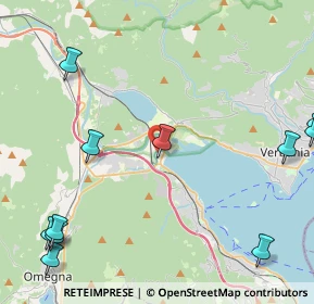 Mappa Via A. Arnold, 28831 Baveno VB, Italia (6.17818)