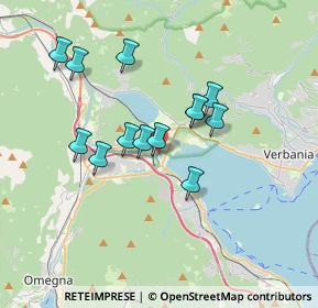 Mappa Via A. Arnold, 28831 Baveno VB, Italia (2.98)