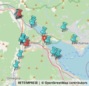 Mappa Via A. Arnold, 28831 Baveno VB, Italia (4.203)