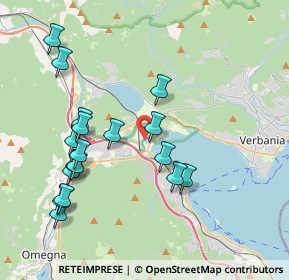 Mappa Via A. Arnold, 28831 Baveno VB, Italia (4.06889)