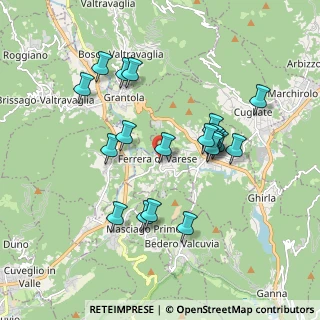 Mappa Via Cantinot, 21030 Ferrera di Varese VA, Italia (1.7125)
