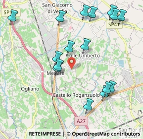 Mappa Via Camerin, 31014 Colle Umberto TV, Italia (2.25625)