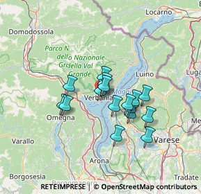 Mappa Via Olanda, 28922 Verbania VB, Italia (9.86938)