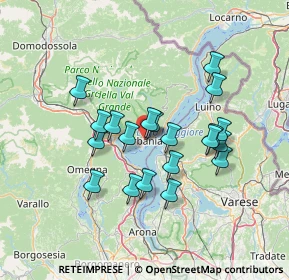 Mappa Via Olanda, 28922 Verbania VB, Italia (11.9175)