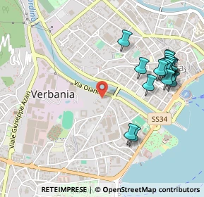 Mappa Via Olanda, 28922 Verbania VB, Italia (0.574)