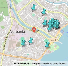 Mappa Via Olanda, 28922 Verbania VB, Italia (0.5155)