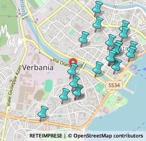 Mappa Via Olanda, 28922 Verbania VB, Italia (0.53)