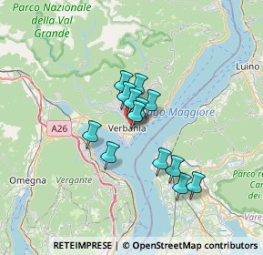 Mappa Via Olanda, 28922 Verbania VB, Italia (4.62154)