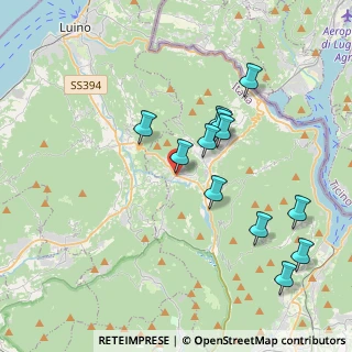 Mappa Via Galileo Galilei, 21035 Cunardo VA, Italia (3.76)