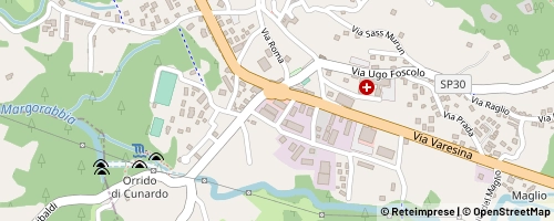 Mappa Cunardo