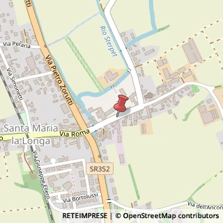 Mappa Via Ippolito Nievo, 38, 33050 Santa Maria la Longa, Udine (Friuli-Venezia Giulia)