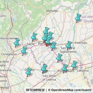 Mappa Viale Lino Zanussi, 33170 Pordenone PN, Italia (15.3875)