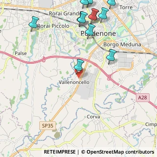 Mappa 33080 Pordenone PN, Italia (2.85833)