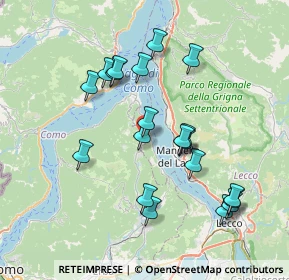 Mappa Via Donega, 22030 Oliveto Lario LC, Italia (7.209)