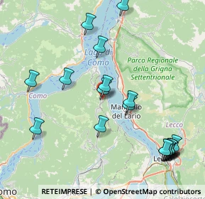 Mappa Via Donega, 22030 Oliveto Lario LC, Italia (9.5835)